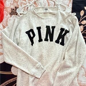 New-never worn. PINK  Victoria's Secret Women's Gray Sweater